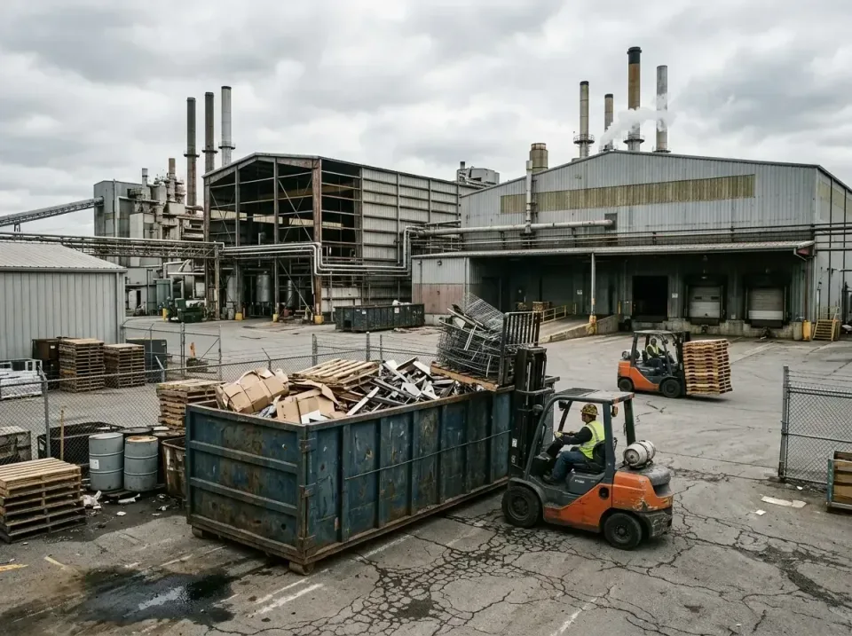 industrial-factory-scrap-conta-003 — frequently asked questions, Cheap Roll-off Dumpster Rentals in Camino, CA